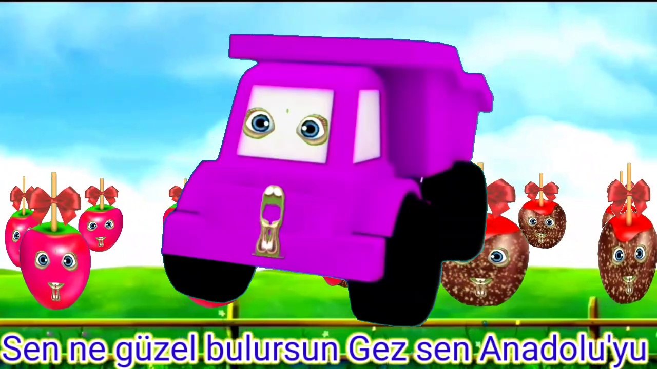 Sen ne güzel bulursun Gez sen Anadoluyu | Konuşan Arabalar Çocuk Şarkıları ve Tekerlemeleri