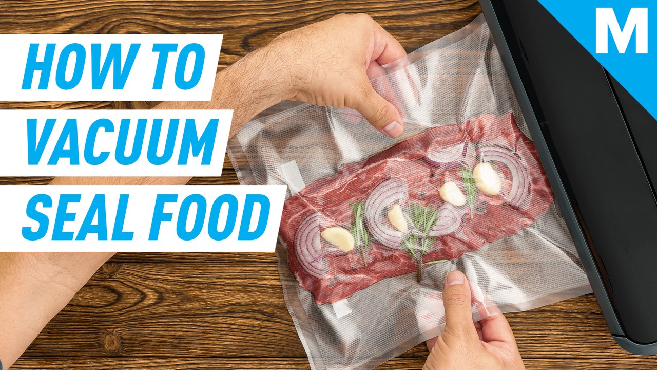 Here's how to use a vacuum sealer