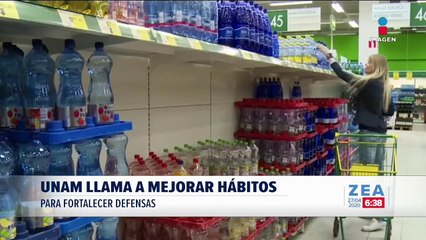 UNAM llama a mejorar hábitos para fortalecer defensas ante la contingencia