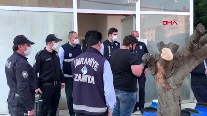 ÜMRANİYE'DE MÜHÜRLENEN DEPODA ÇALIŞMAYA DEVAM ETTİ 21 BİN TL CEZA YEDİ