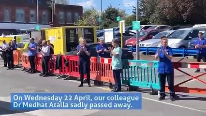 Touching tribute to Dr Medhat Atalla from the Doncaster hospital where he worked