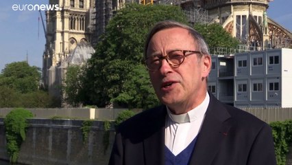 Las obras de reconstrucción de Notre Dame retoman su curso