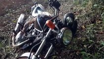 Motocicleta que foi levada de irmãos que foram baleados é encontrada em estrada rural