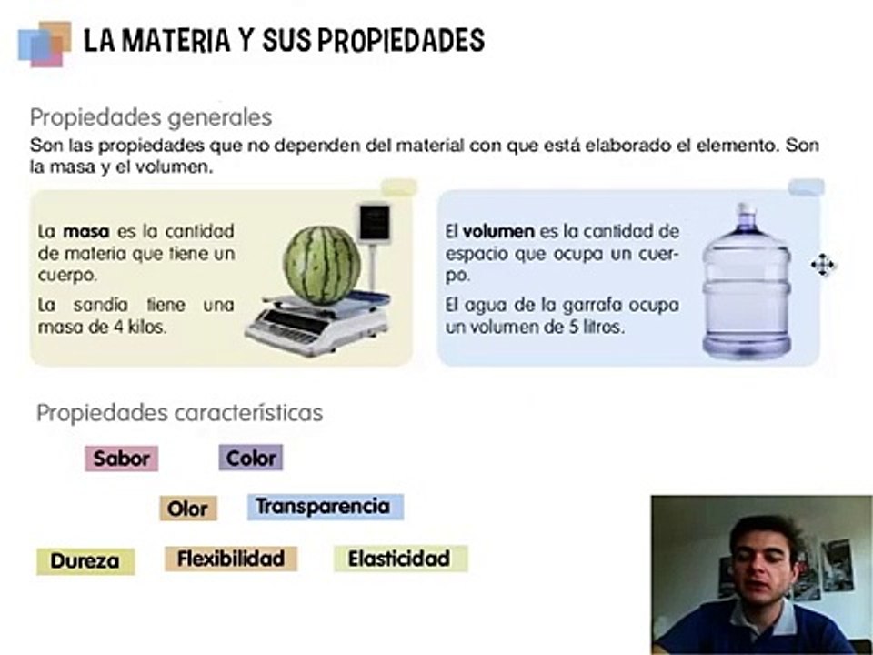 La materia y sus propiedades