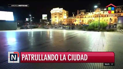 Patrullando la Ciudad: ¿cómo se vive la cuarentena de noche?