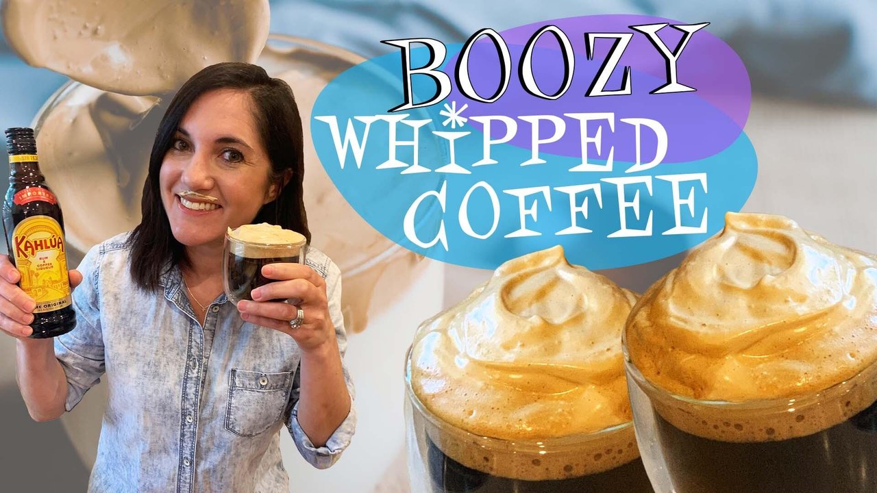 Boozy Whipped Coffee 3 Ways