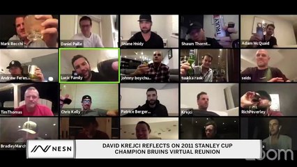 David Krejci reflects on 2011 Bruins reunion, imagines competing for Cup without fans