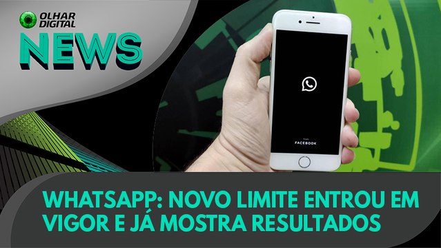 Ao vivo | WhatsApp: novo limite entrou em vigor e já mostra resultados | 27/04/2020 #OlharDigital (217)