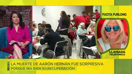 ¡Yucita Furlong cuenta cómo ocurrió la muerte de Aarón Hernán en la Casa del Actor! | Ventaneando