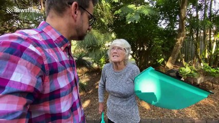 'Groundhog Day everyday' Australian son documents living with dementia mum