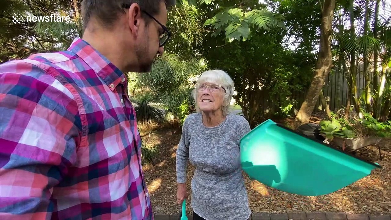 'Groundhog Day everyday' Australian son documents living with dementia mum
