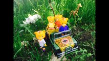 SAFARI JEEP Ride and LEARNING about Animals with Daniel Tigers Neighbourhood TOYS-