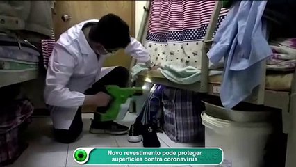 Novo revestimento pode proteger superfícies contra coronavírus