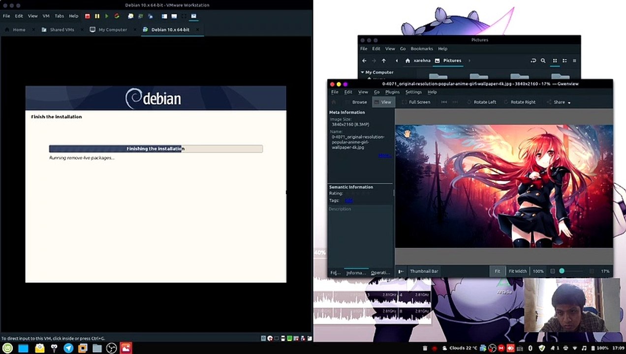 Install and configure Debian and more