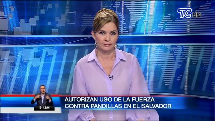 Presidente de El Salvador autorizó el uso de la fuerza para los cuerpos de seguridad