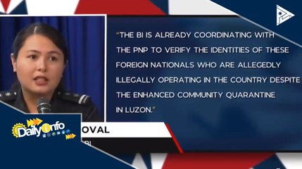 BI, nakipag-ugnayan na sa PNP ukol sa naarestong Chinese national POGO workers