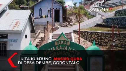 Ziarah ke Makam Raja Ilato di Masjid Quba Gorontalo