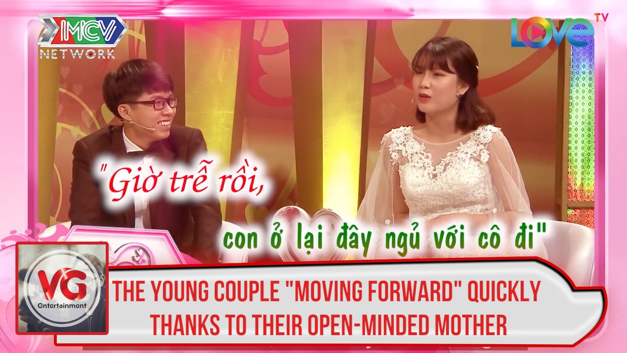 THE YOUNG COUPLE "MOVING FORWARD" QUICKLY THANKS TO THEIR OPEN-MINDED MOTHER