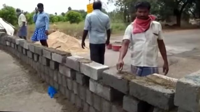 ஆந்திர எல்லையில் அதிரடியாக தடுப்பு சுவர் கட்டிய தமிழக அரசு... எதற்காக தெரியுமா?