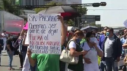 Personal sanitario en la Ciudad de México demanda equipo de seguridad ante COVID-19