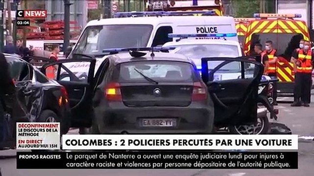 Colombes : Que sait-on ce matin sur l'individu qui a percuté volontairement des policiers hier soir ? Il affirme avoir percuté les policiers en représailles à la situation en Palestine