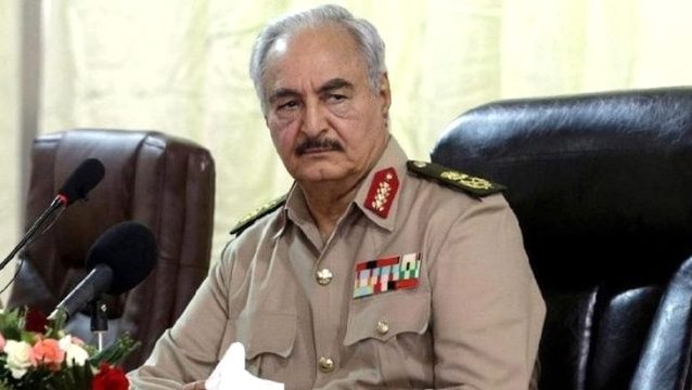 BM anlaşması hükmünü yitirdi diyen darbeci Hafter, kendini devlet başkanı ilan etti