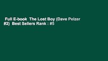 Full E-book  The Lost Boy (Dave Pelzer #2)  Best Sellers Rank : #5