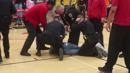 HUGE Fight Breaks Out At SHAKER VS. BRUSH Basketball Game | Backup Was Needed!! Halftime Gets Crazy!