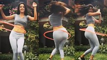 Hardik pandya WIFE Natasa Stankovic H0T Hoola Hoops Dance Showing off her H0T Body | BiscootTv