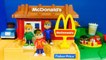 Rare MCDONALD'S Drive Thru FISHER PRICE Play Place with ALVIN and the CHIPMUNKS TOYS-