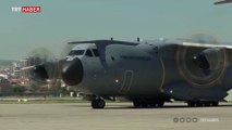 ABD'ye tıbbi yardım taşıyan uçak Ankara'dan havalandı