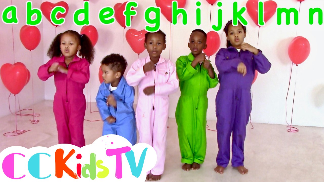 ABC Bom Bom Song by CC Kids TV ( UK zed ) - Fun Alphabet Song - Learn The Alphabet - ABC Song
