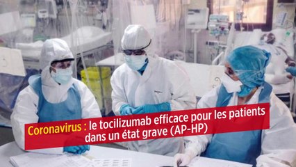 Coronavirus: le tocilizumab efficace pour les patients dans un état grave (AP-HP)