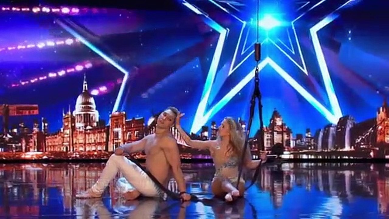 Watch What Happens! Aerial Performing Duo SHOCK   Britain's Got