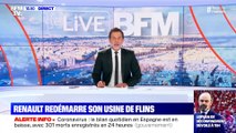 Renault redémarre son usine de flins - 28/04