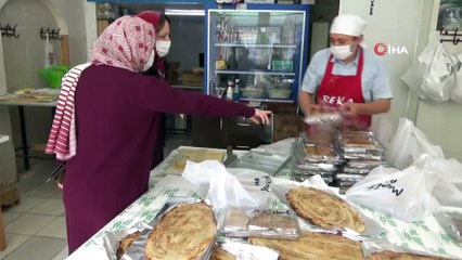 Korona virüs Covit-19’un gölgesinde tahinli pideye yoğun ilgi