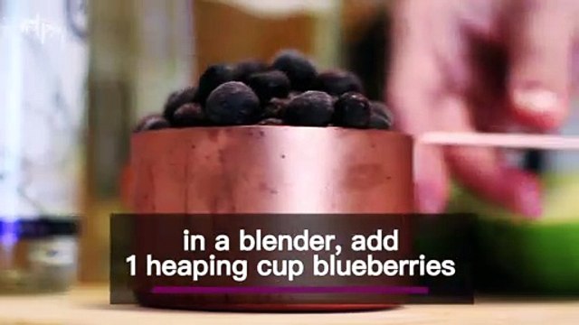 How to Make Blueberry Margarita Slushies