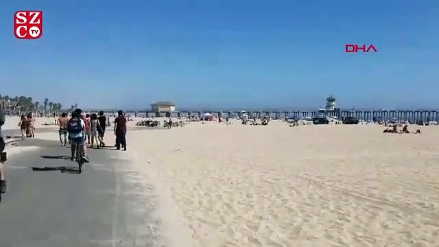 Florida sahilleri koronavirüs salgını dinlemedi