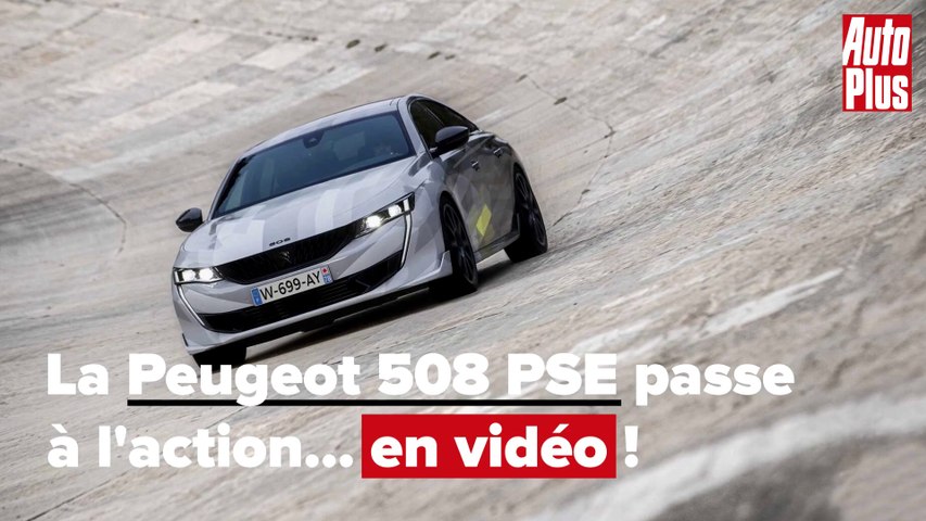 La Peugeot 508 PSE (2020) passe à l'action...en...