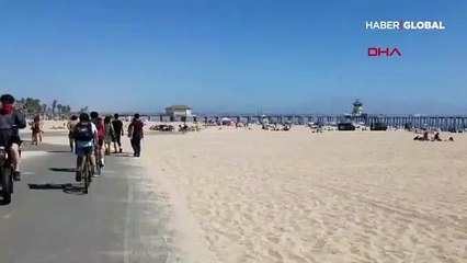 Salgının merkez üssünde halk yasak tanımadı, plajlar dolup taştı!