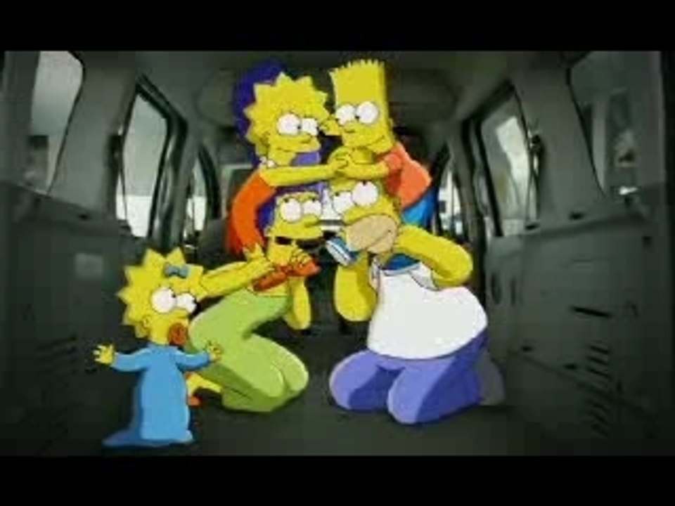 LES SIMPSONS ET RENAULT KANGOO
