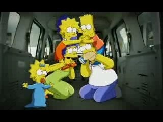 LES SIMPSONS ET RENAULT KANGOO