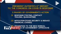 Ikalimang weekly report ni Pangulong #Duterte, isinumite na sa Kongreso