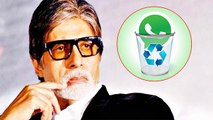 Fans Want Amitabh Bachchan To Delete WhatsApp