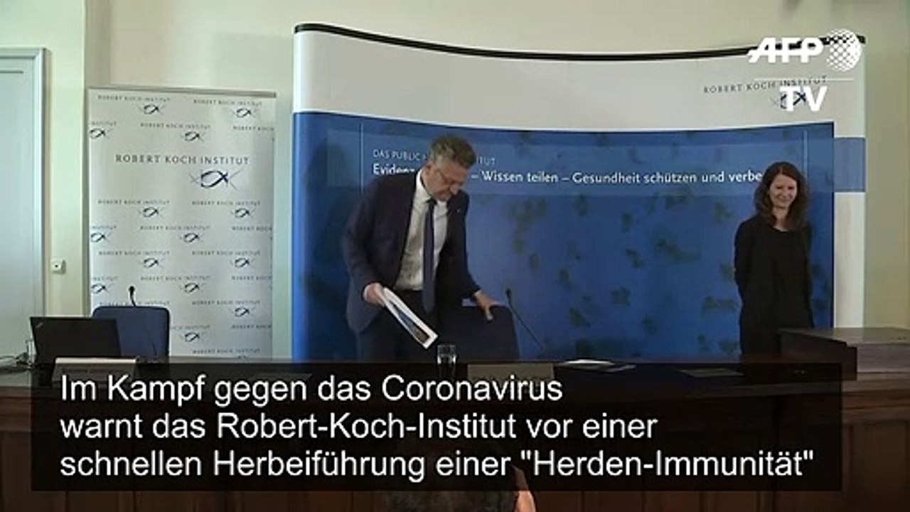RKI warnt vor 'Herden-Immunisierung': 'naiv und gefährlich'
