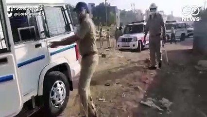 सूरत: सैकड़ों मज़दूरों ने डायमंड कंपनी पर पथराव किया