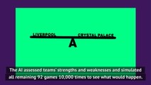 Stats Perform uses AI to predict final Premier League standings