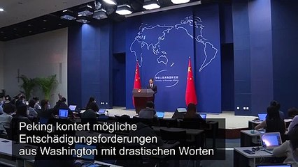 China wirft USA "unverschämte Lügen" in Corona-Krise vor