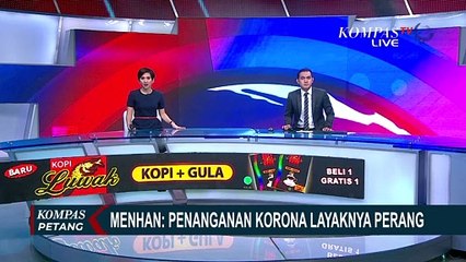 Menhan Prabowo: Penanganan Virus Corona Layaknya Perang