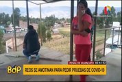 Huancayo: reos se amotinan en el penal para pedir pruebas de COVID-19